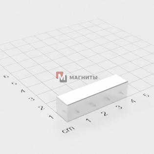 40 x 10 x 10 mm - Прямоугольный магнит