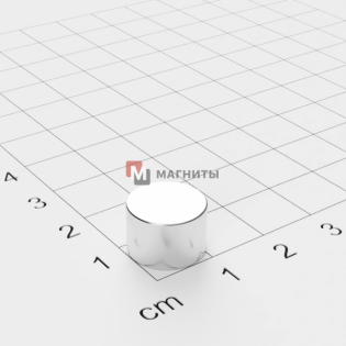 Ø D12 mm х H8 mm - Магнит Шайба