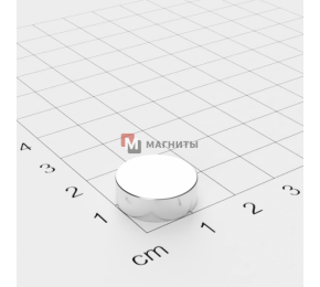 Ø D14 mm х H5 mm - Магніт Шайба