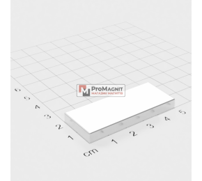 50 x 20 x 5 mm - Прямокутний магніт
