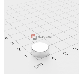 Ø D12 mm х H5 mm - Магніт Шайба
