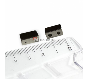 12x6x6 -1/2.5 х2 - Крепежный Магнит