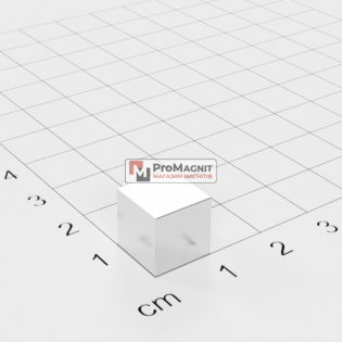 10 x 10 x 10 mm - Магнит Куб