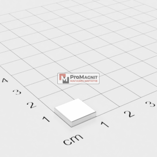 9,5 х 9,5 х 2mm - Квадратный Магнит