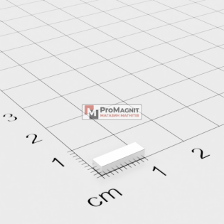 10 x 3 x 2 mm - Прямокутний магніт