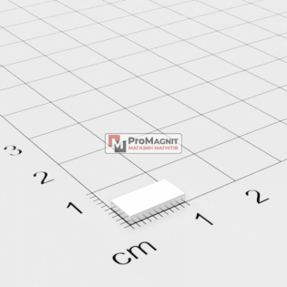 10 x 5 x 1,5 mm - Прямоугольный магнит