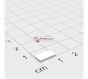 10 x 5 x 1 mm - Прямоугольный магнит
