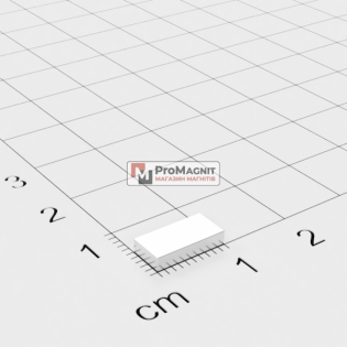 10 x 5 x 2 mm - Прямокутний магніт