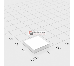 12 х 12 х 3mm DN - Прямоугольный магнит