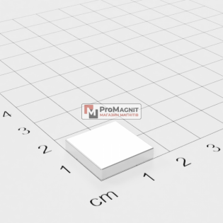 12 х 12 х 3mm DN - Прямоугольный магнит
