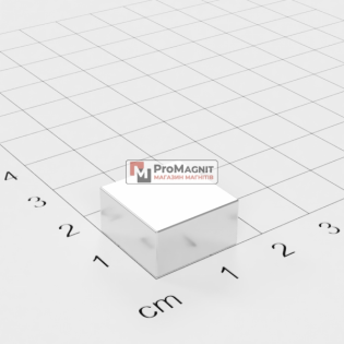 15 x 15 x 8 mm - Квадратний Магніт