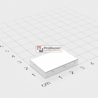 30 x 15 x 10 mm DN - Прямоугольный магнит