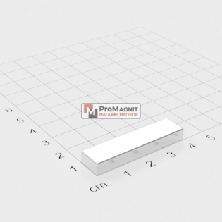 40 x 10 x 5 mm - Прямоугольный магнит