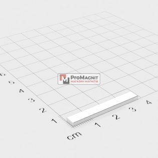 40 x 5 x 2 mm - Прямоугольный магнит