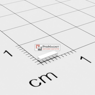 5 x 1,5 x 1mm - Прямоугольный магнит