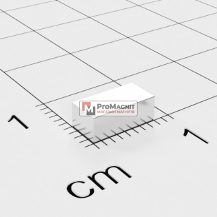 8 x 4 x 2 mm - Прямокутний магніт