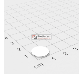 Ø D13 mm х H1 mm - Магніт Шайба