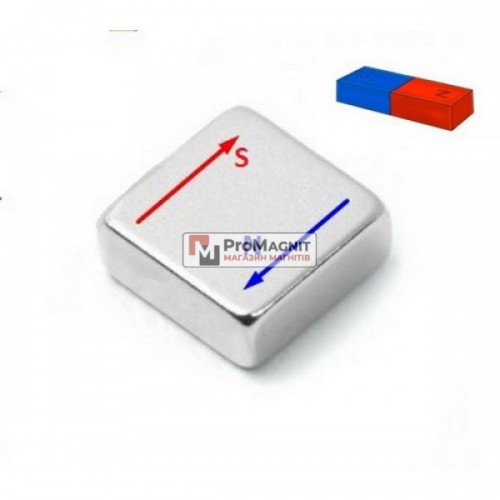 12 х 12 х 3mm DN - Прямоугольный магнит