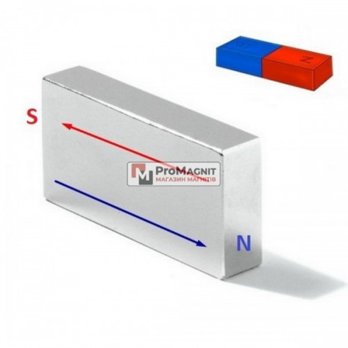 30 x 15 x 10 mm DN - Прямоугольный магнит