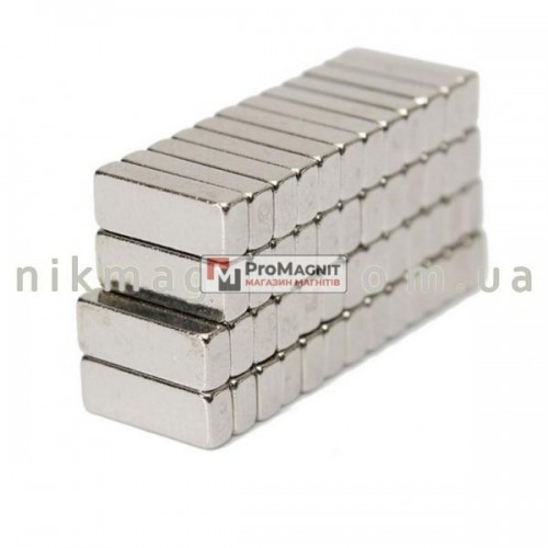 20 x 10 x 5 mm - Прямокутний магніт