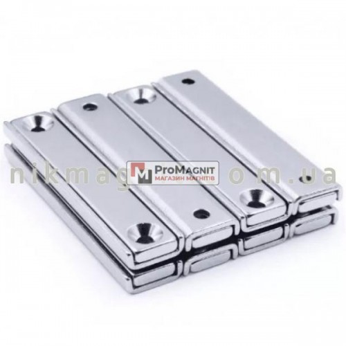 60 x 13.5 x 5mm в корпусе - Крепежный Магнит